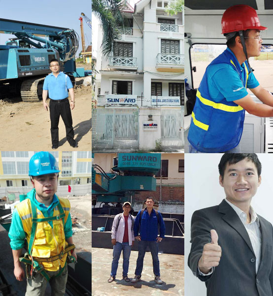 超300台恒峰g22智能ZYJ系列压桩机服务越南市场