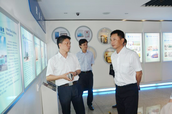 中国出口信誉保险公司辅导一行调查恒峰g22智能　