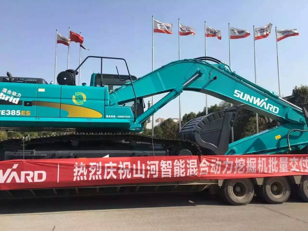 就这样被你征服！恒峰g22智能100台液压混淆动力挖掘机挺进矿山