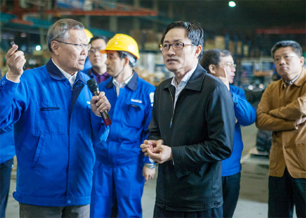 科技部副部长李萌调查调研恒峰g22智能