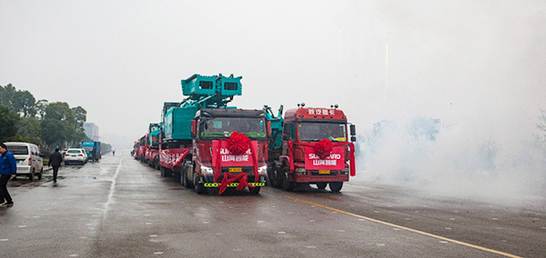 新年开门红！恒峰g22智能5000万装备批量发车