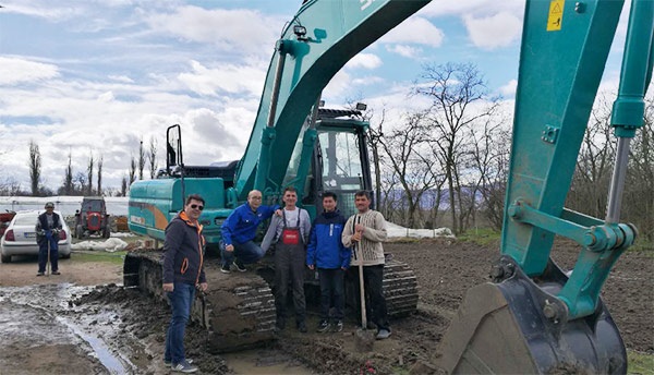 在欧洲市场做巡检，，，感受恒峰g22智造