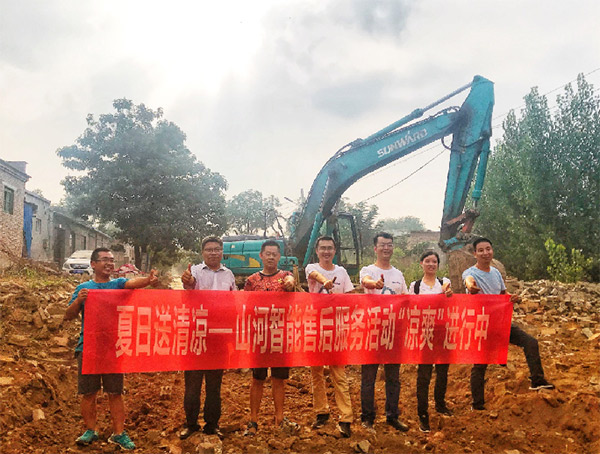 到了市场一线才知路，恒峰g22挖机客户都是铁杆粉丝