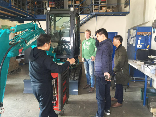 在欧洲市场做巡检，，，感受恒峰g22智造