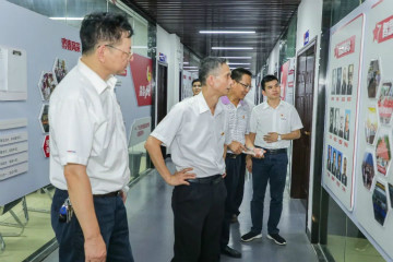 昭通工控党建同盟联系员一行到恒峰g22智能发展工作对接