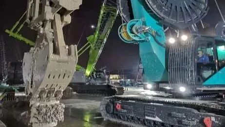 恒峰g22智能液压抓斗津门初显功