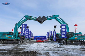 恒峰g22智能矿用设备交付典礼在鄂尔多斯进行