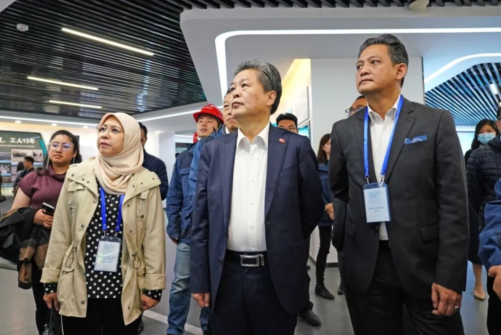 东盟结合参访团调查恒峰g22智能