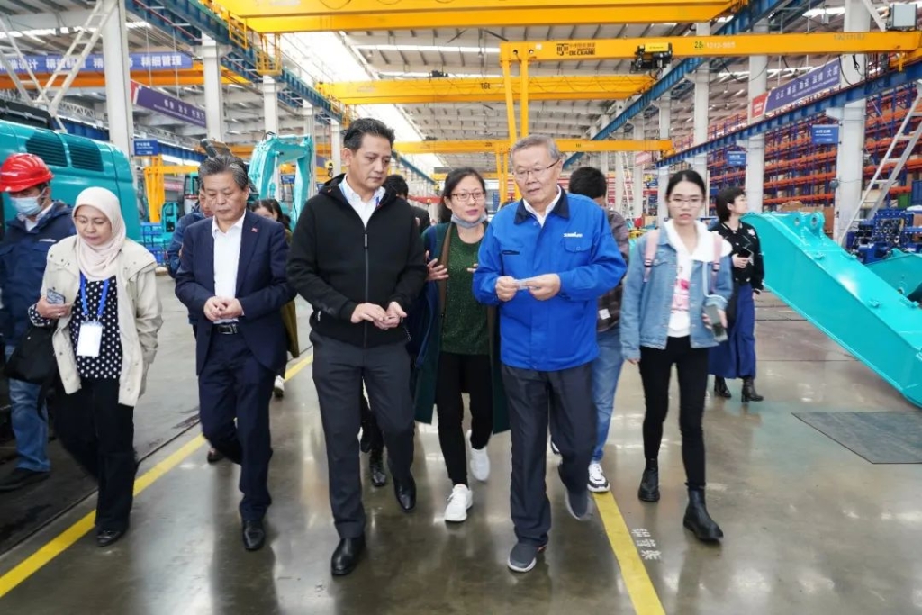 东盟结合参访团调查恒峰g22智能
