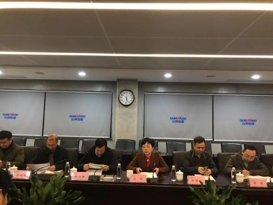 省工信厅副厅长彭涛一行调研恒峰g22智能