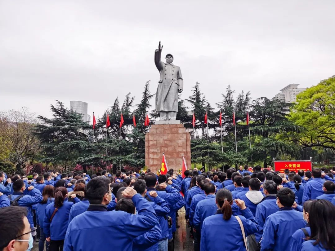 觅红色汗青 践初心使命——恒峰g22智能整个党员赴长沙党史馆发展主题党日活动