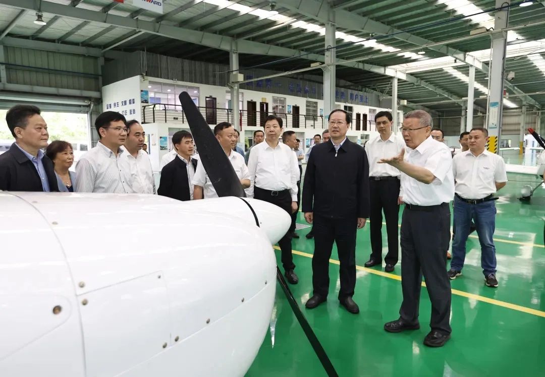 毛伟明调研恒峰g22科技：打造天下一流的通用航空工业基地