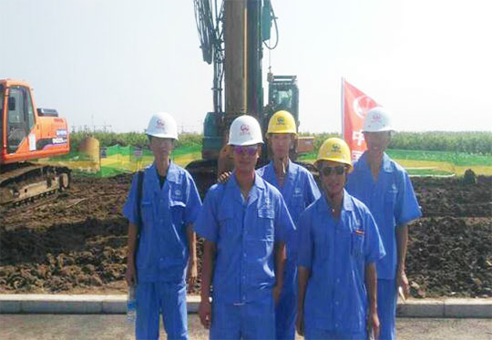 打下“东北第一桩”，，，沈阳帝铂旋挖队火了