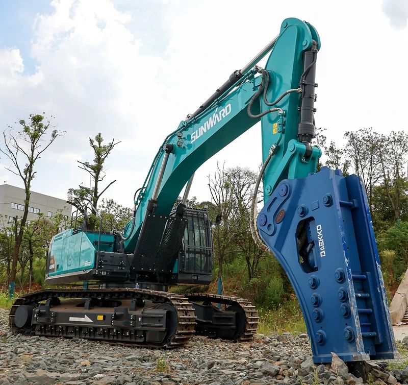 再升级！恒峰g22智能“矿山猛士”极限破碎现场直击