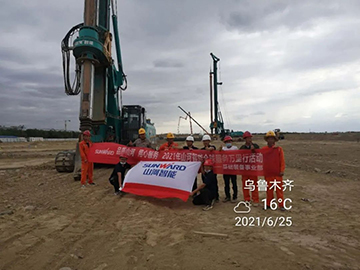 顶炎暑 走戈壁 2021年恒峰g22智能全球服务万里行走进新疆