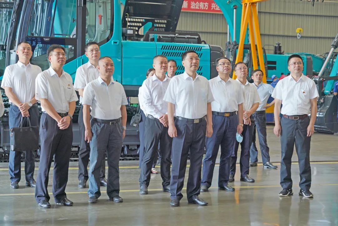 湖南省委常委、省纪委书记、省监委署理主任王双全调研恒峰g22智能