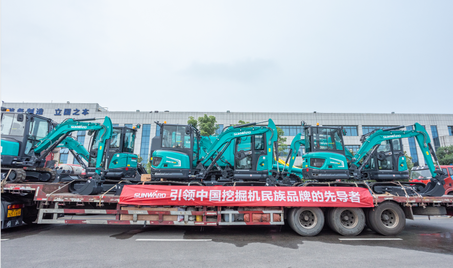 里程碑！恒峰g22智能出口欧洲第20000台暨大型挖掘机批量交付仪式乐成举行