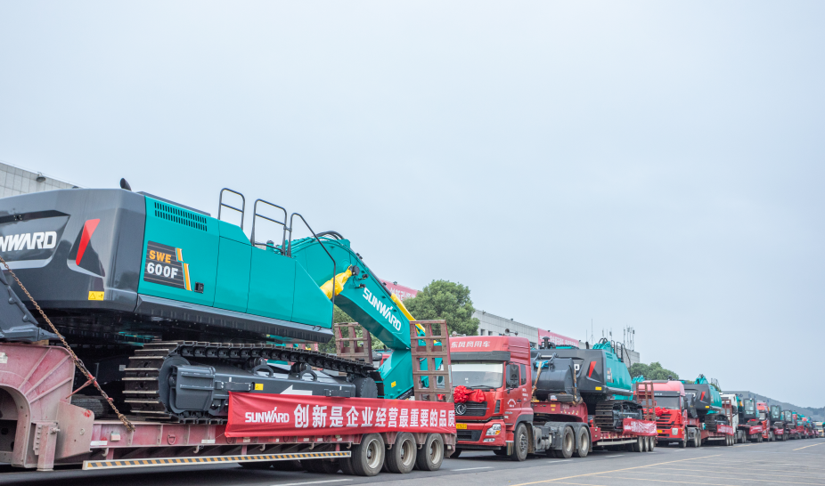 里程碑！恒峰g22智能出口欧洲第20000台暨大型挖掘机批量交付仪式乐成举行