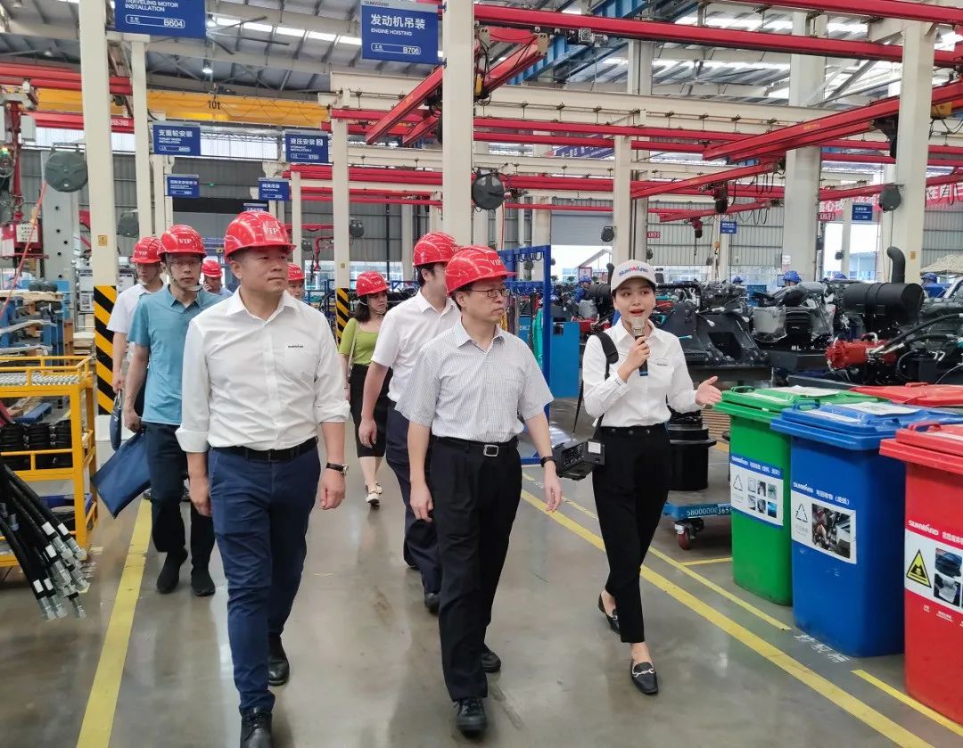 中国国际商业增进委员会向导一行调研恒峰g22智能