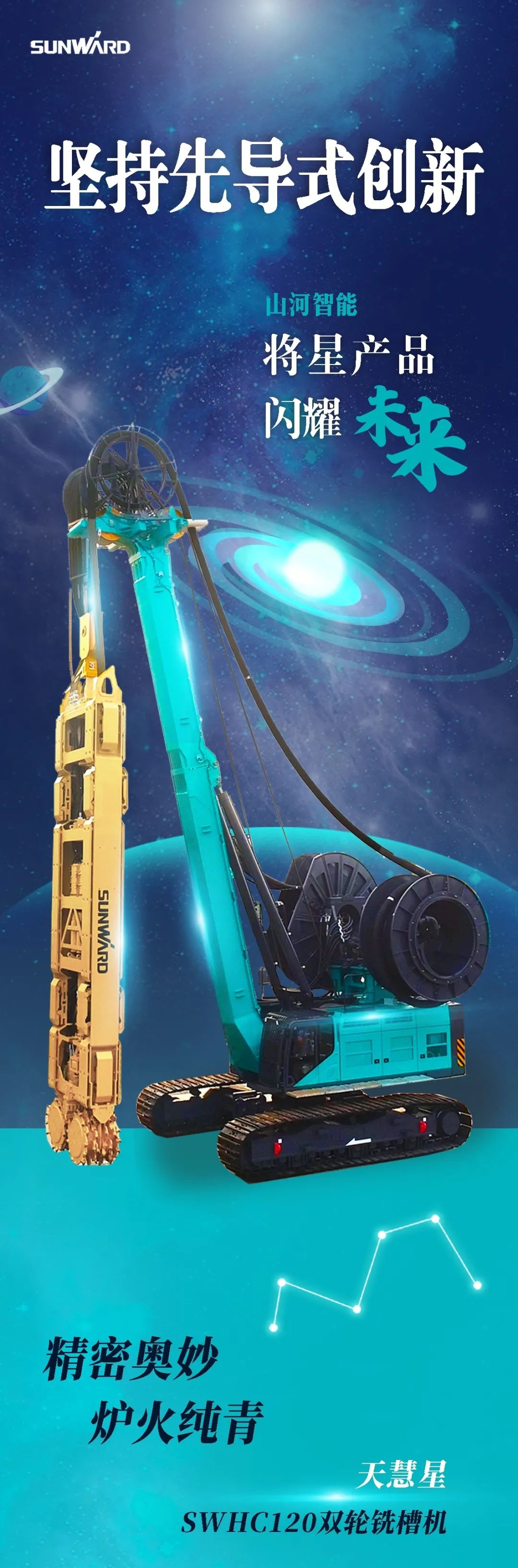 一图读懂 | 恒峰g22智能地下工程装备四大“将星”产品荣耀来袭