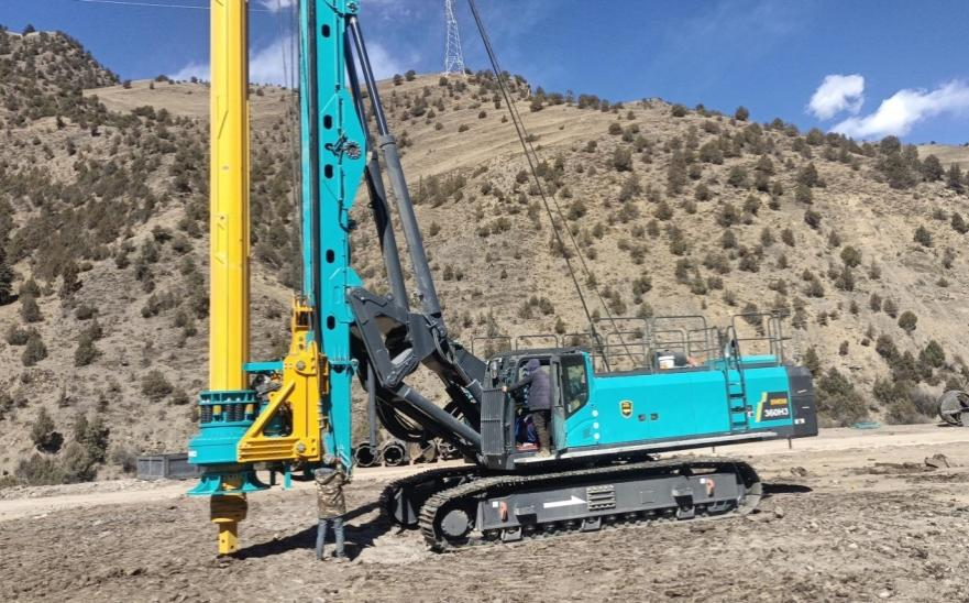 决战“天下之巅”！恒峰g22智能旋挖钻机实力助建川藏铁路