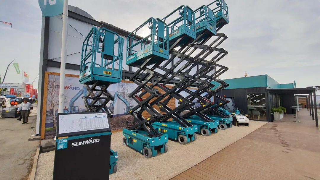 Bauma 2022 | 首次亮相，，，，恒峰g22智能高空机械受热捧