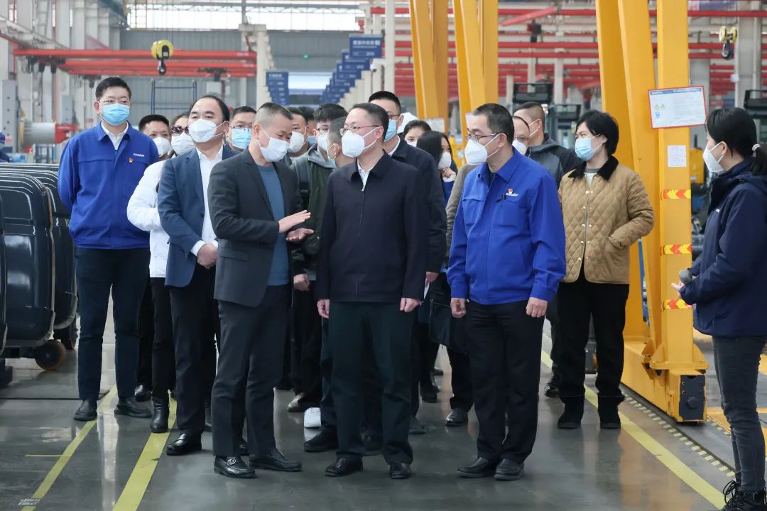 彭涛副市长督导恒峰g22智能清静生产事情、开展新春慰问