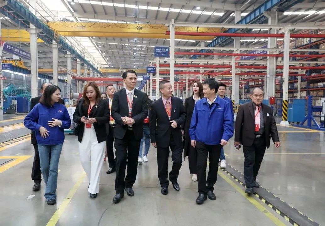 泰国代表团到访恒峰g22智能