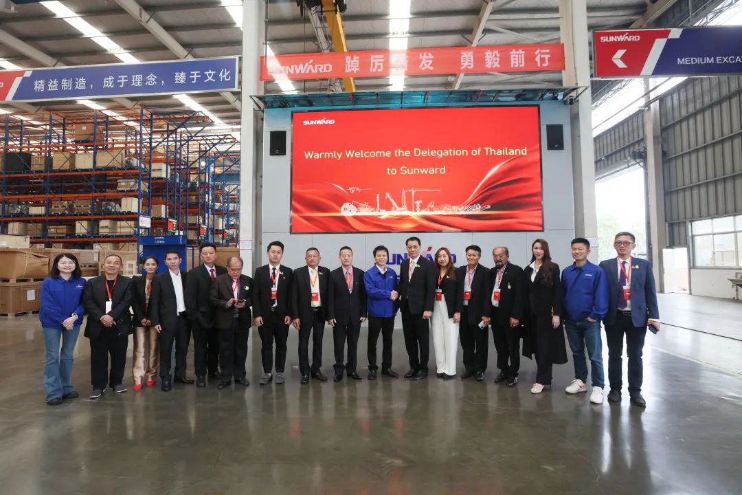 泰国代表团到访恒峰g22智能