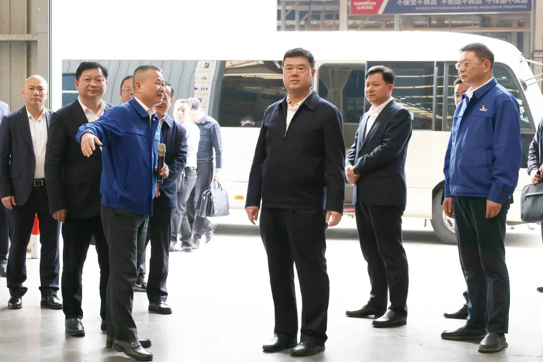 湖南省委政法委书记魏建锋调研恒峰g22智能