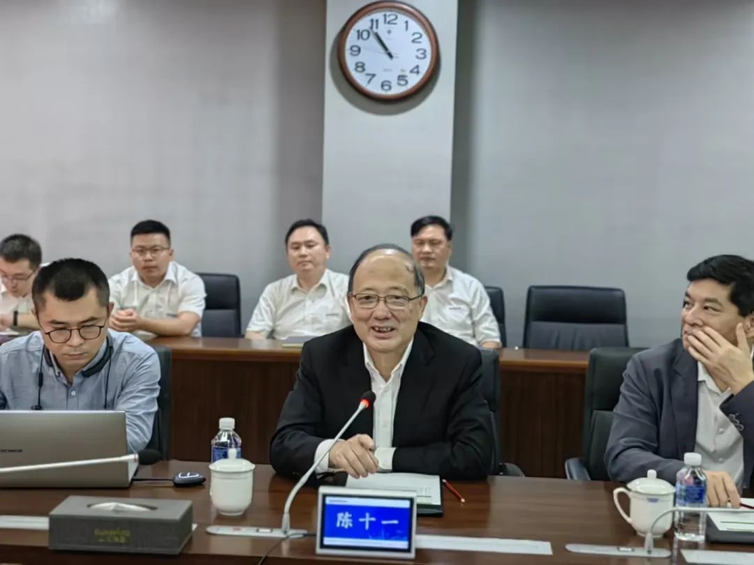 中国科学院院士陈十一率队到访恒峰g22智能