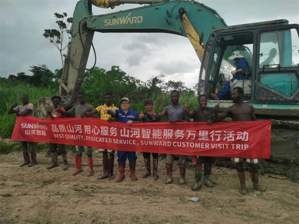 品质恒峰g22，，，，，专心折务！恒峰g22智能效劳万里行活动走进非洲加纳