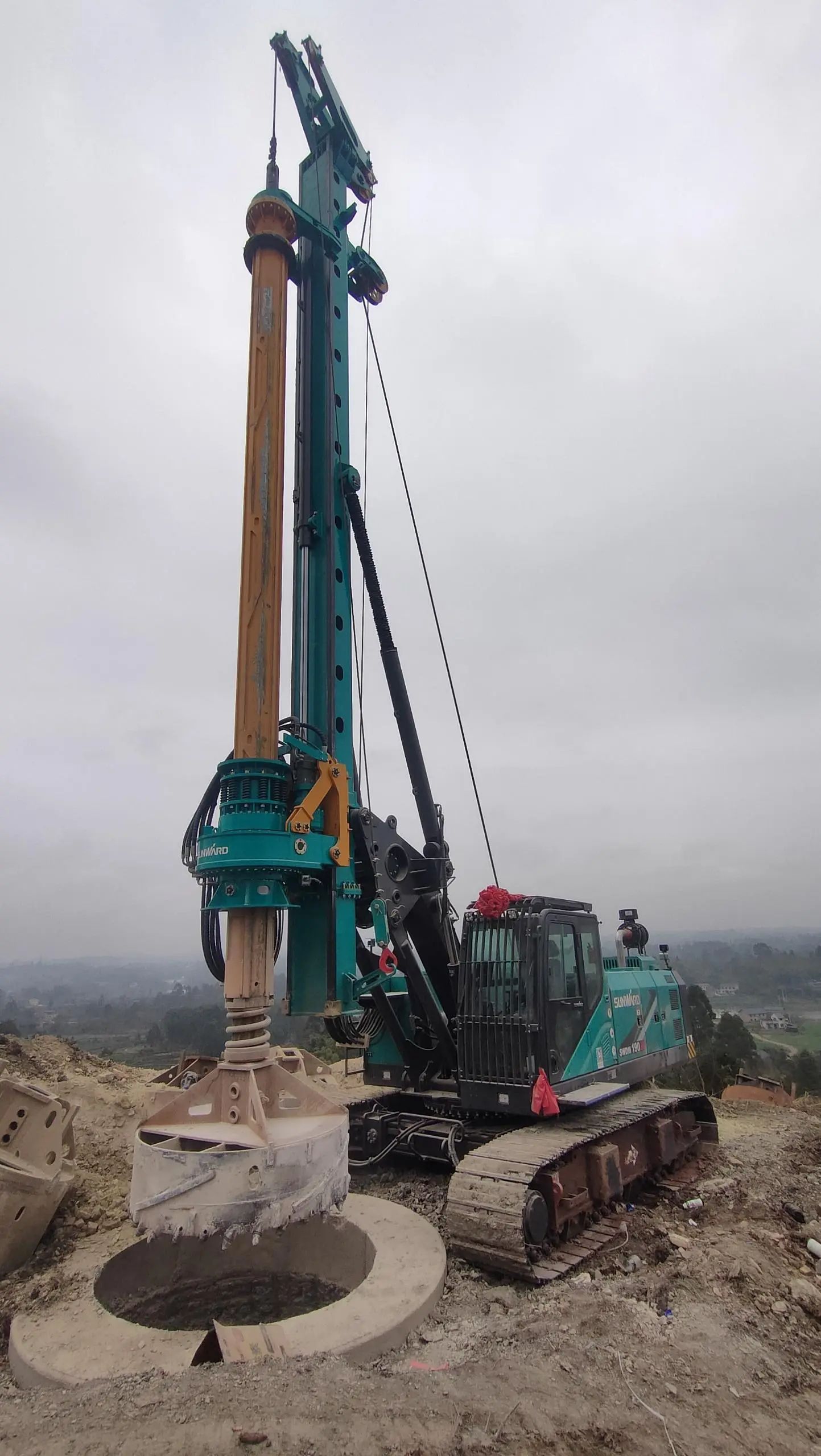 一连火热交付！恒峰g22智能SWDM190JN旋挖钻机备受天下各地客户青睐