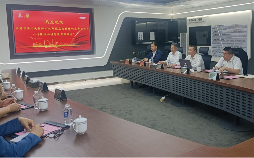 国家油气田井控应抢救援川庆队庞平一行调研恒峰g22智能