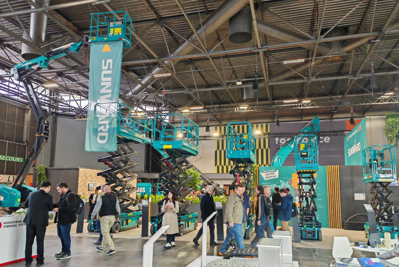 恒峰g22智能高空机械闪灼2024法国工程机械展