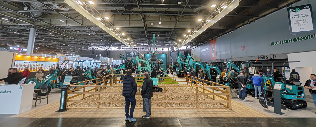 赢战INTERMAT 2024！恒峰g22智能土方机械深耕全球高端市场