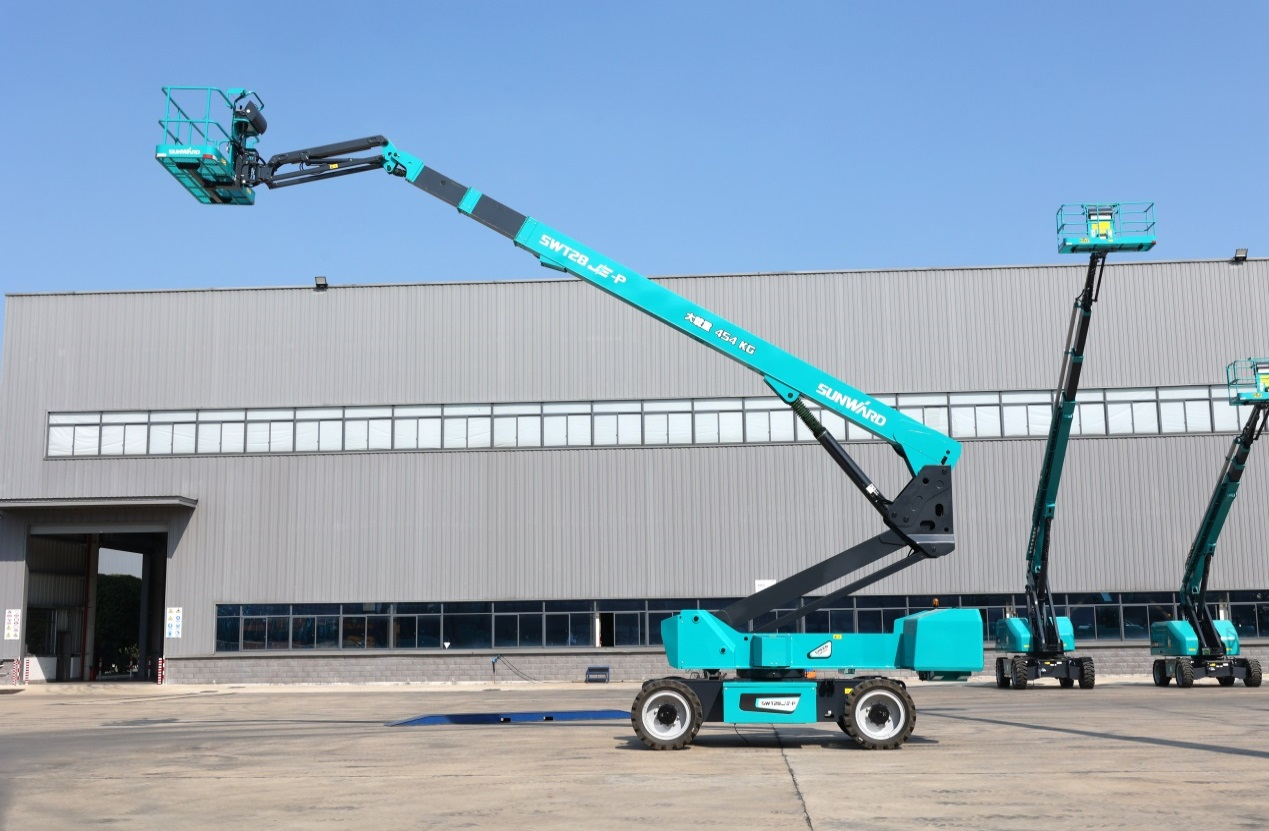 高可靠、高清静、高性能！恒峰g22智能新一代P系列电动臂式高空作业平台乐成下线