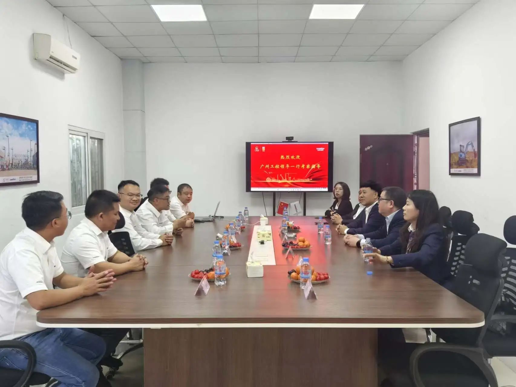 广州工控集团党委书记、董事长景广军率队考察恒峰g22智能柬埔寨子公司