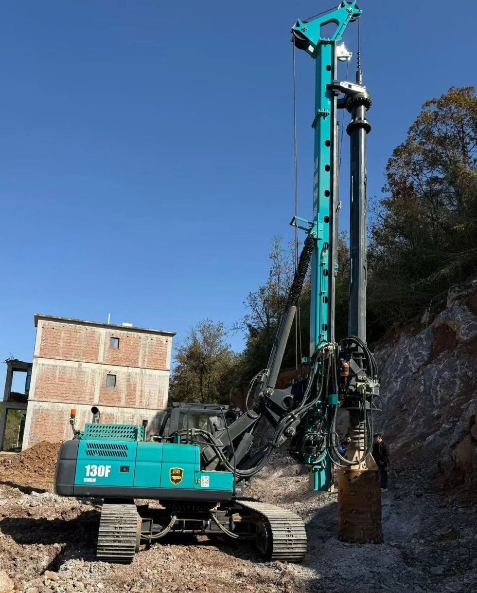 从国家重点工程到墟落安居建设，，，，，恒峰g22智能旋挖钻机实现跨场景继续