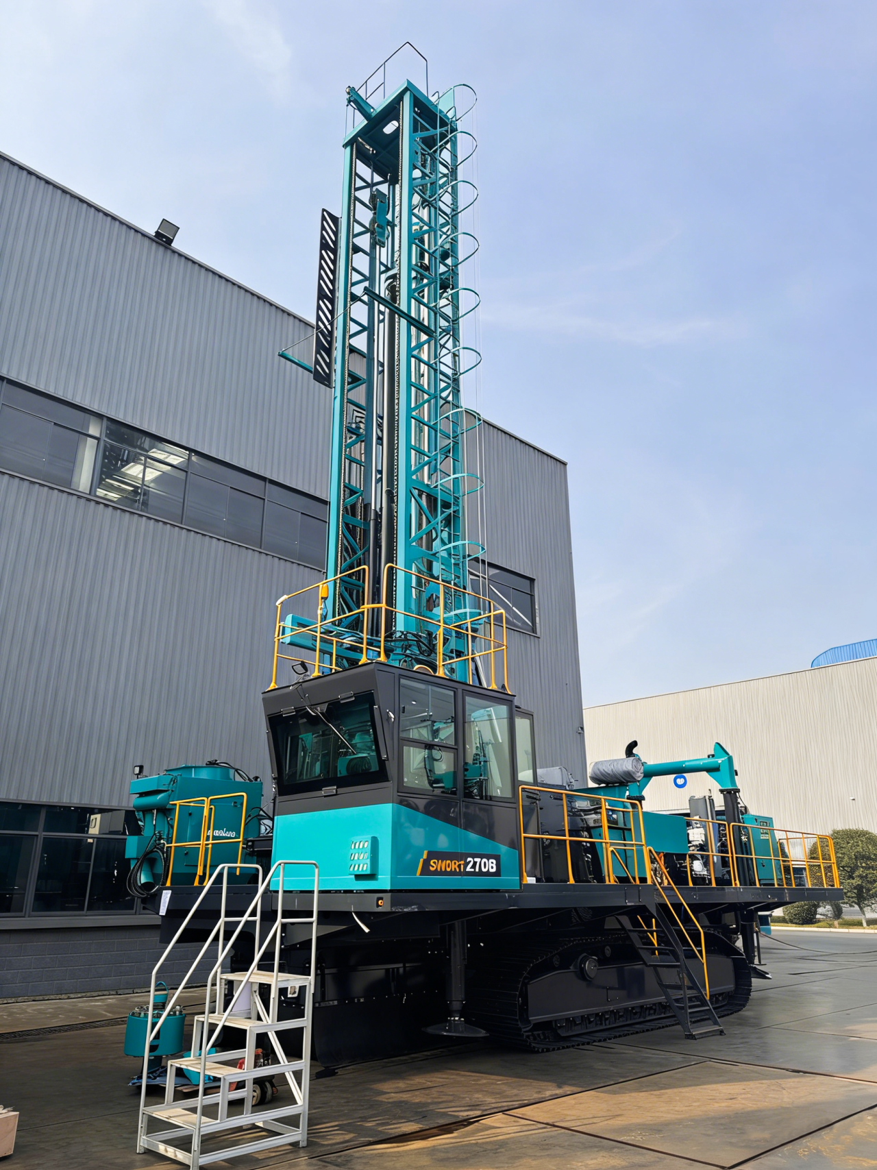 恒峰g22智能最大牙轮钻机进军南美高端矿山市。。。。。，彰显中国制造硬实力